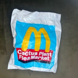 UNOPENED - CACTUS PLANT FLEA MARKET ADULT HAPPY MEAL TOY - MCDONALDS